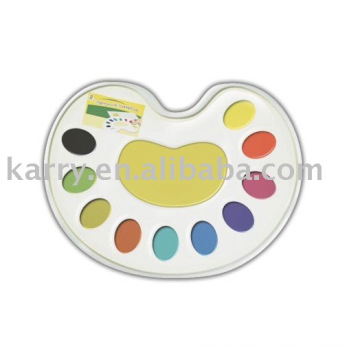 Finger painting plate